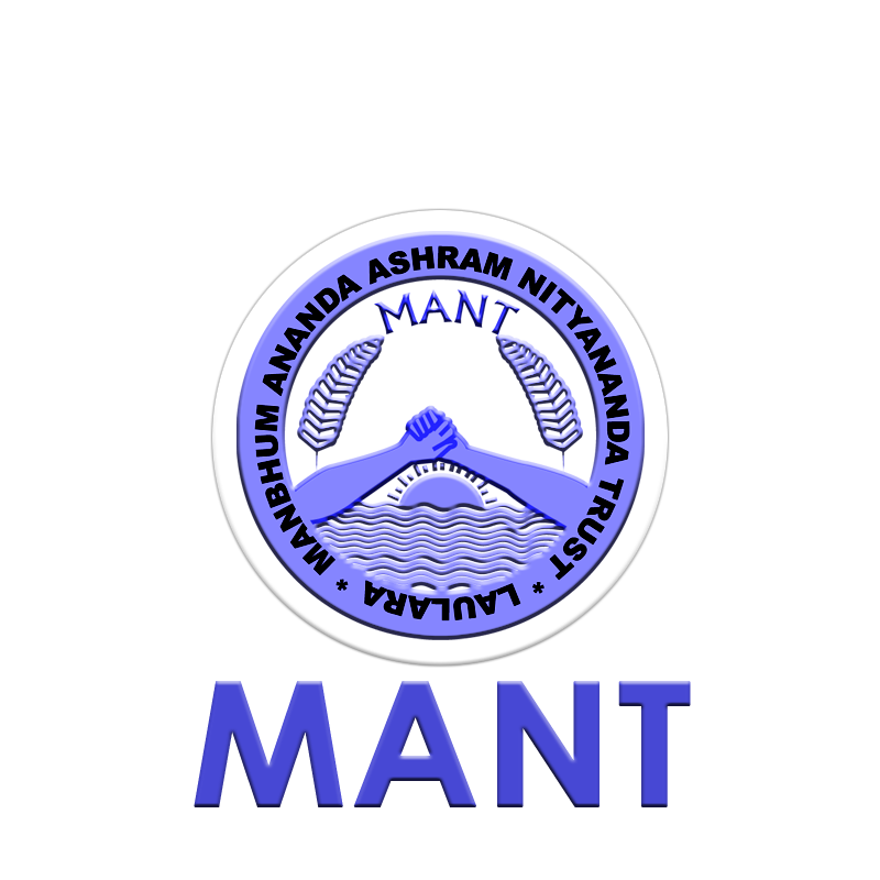 Manbhum Ananda Ashram Nityananda Trust (MANT) Logo